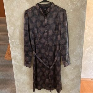 Club Monaco Floral Silk Dress